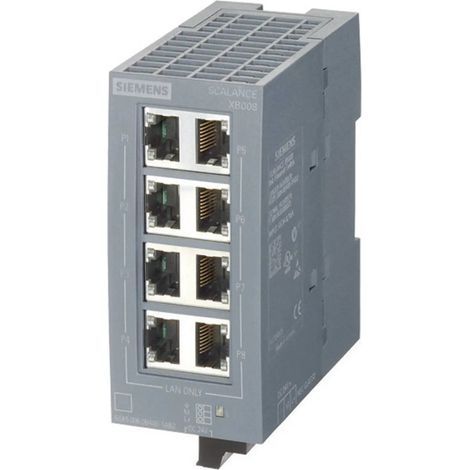 [NEUWERTIG] B-Ware Siemens Scalance Xb008 Industrieswitch Unmanaged Anzahl Ethernet Ports 8