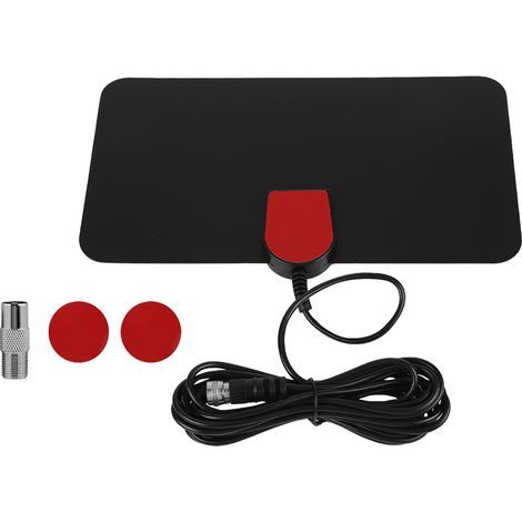 Antenne Numérique Intérieure Universelle ATSC 1080P/4K pour Télévision HD en UE/USA (1/5)
