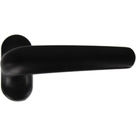 MANIGLIA PER INFISSI ALLUMINIO NERO- 1,0 coppie