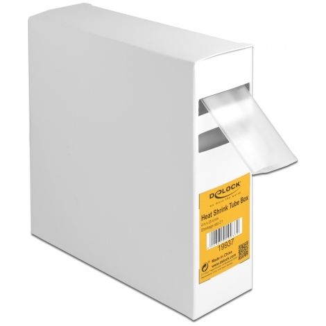DeLOCK Delock Schrumpfschlauch Box 4 m x 25.4 mm transparent (19937)