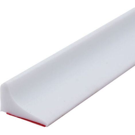 Barrière de douche pliable en silicone 18mm – Anti débordement autocollante – Résistante à l'eau et à la moisissure – Installation facile