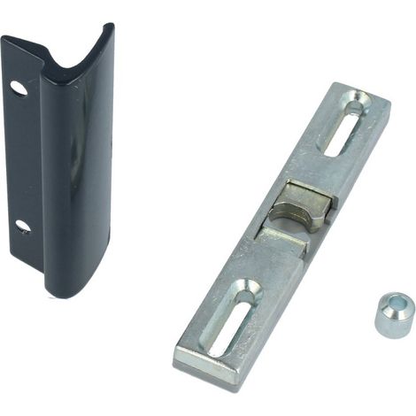 Terrassentürgriff Universalschnäpper Balkontürschnäpper Gegenstück Glasfalzgriff Anthrazit - RAL7016 (1/2)