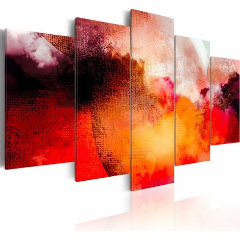 Tableau soleil chaud - 100 x 50 cm (1/3)