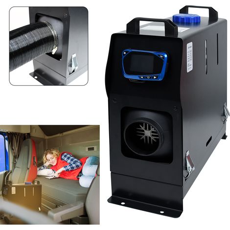 Froadp 12V 5KW Diesel Standheizung Lufterhitzer mit Fernbedienung LCD Monitor für KFZ Heizung 5L Diesel Luftheizung Kraftstoffheizung mit Überhitzungsschutz für Wohnmobil PKW LKW Auto (1/5)