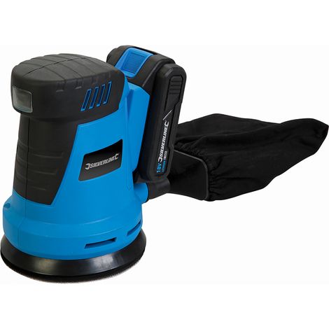 Ponceuse orbitale excentrique Silverline 18V 125mm (1/5)
