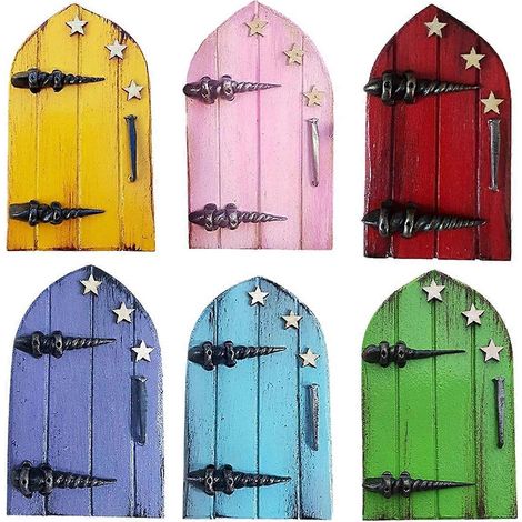 Portes féeriques pour arbres d'extérieur et troncs d'arbres, pour la décoration de chambres d'enfants --- (1/5)