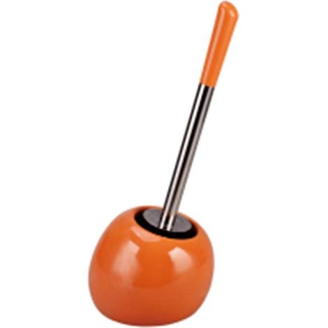 Porte-Balai pour WC Rouge, Accessoires de Salle de Bain, Plastique (1/3)