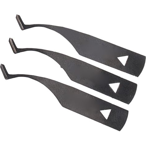 3-teilige BGA-Reparaturklinge aus ultradünnem Stahl, hitzebeständig, multifunktional für Chips und Leiterplatten. (1/5)
