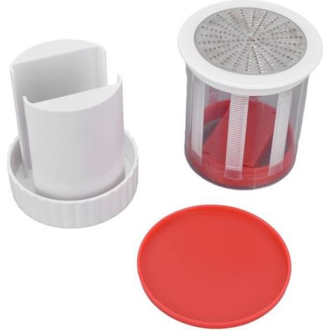 Râpe à fromage - - GU345 - Acier inoxydable - Léger - Durable (1/4)