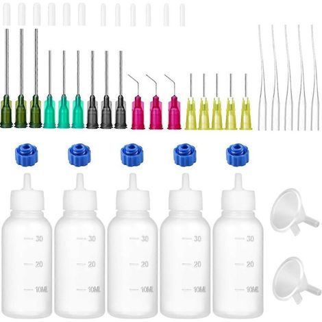 Flacon applicateur de colle de 30 ml à embout de précision, lot 1-- (1/5)