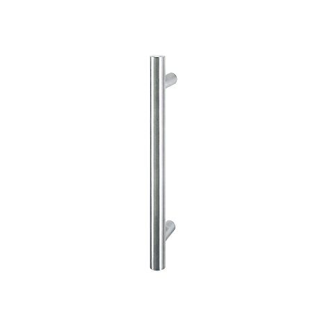 HOPPE E5011 - Maniglia a barra, in acciaio inox opaco, versione dritta, per porta di casa, 2010624 (1/2)