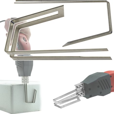 Cuchilla rectangular ranuradora para espuma de poliestireno (1/5)