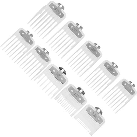 Tondeuse à cheveux professionnelle, peigne de coupe, sabot de tonte, accessoires de coiffure pour barbiers, kit de rechange (1/5)
