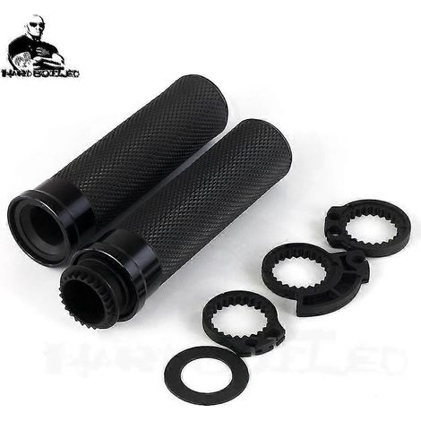 Lenkergriffe, rutschfest, für BMW F 900, F900 R/XR, F900R, F900XR, R Ninet, R Ninet /5, Pure Racer, Scrambler, Urban G/S, R Ninet – ohne Logo, schwarz