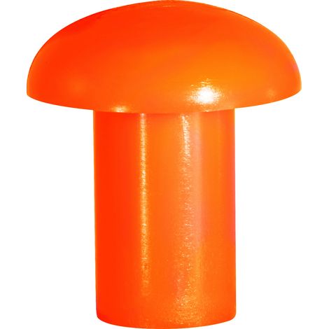 Embouts de sécurité orange fluo sac de 25 pièces TALIAPLAST - 600419 (1/2)