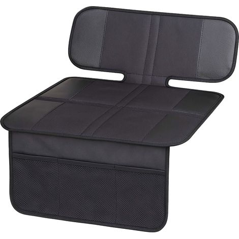 Kindersitzunterlage George Premium, Auto-Schutzunterlage, Sitzschoner Kindersitz schwarz