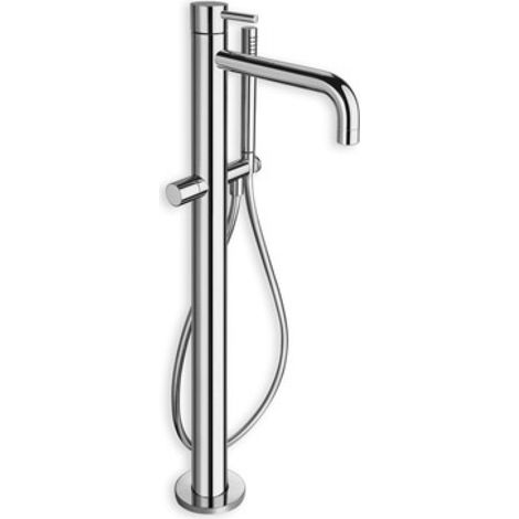 Monocolonne sur pied bain douche Chrome TRIVERDE - CRISTINA ONDYNA - TV18951 (1/4)