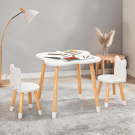 Ensemble table et chaises enfant bianco 56 x 56 x 50 cm (1/5)