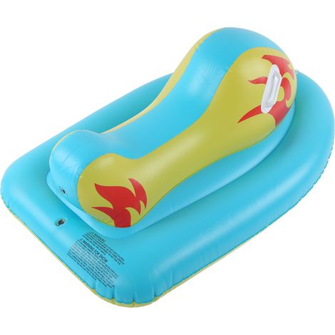Enfant PVC Bateau Gonflable Luge Ski avec Poignée Hiver Plein Air Snowboard (1/5)