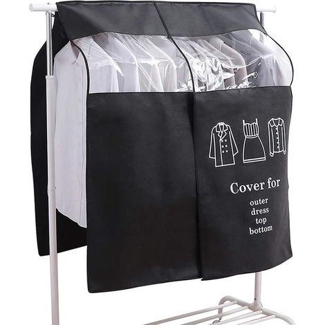 Dailygoods,Copertura per stendibiancheria 120 x 120 cm,Resistente agli strappi,Sacchi per riporre gli abiti,Copertura per indumenti (1/5)
