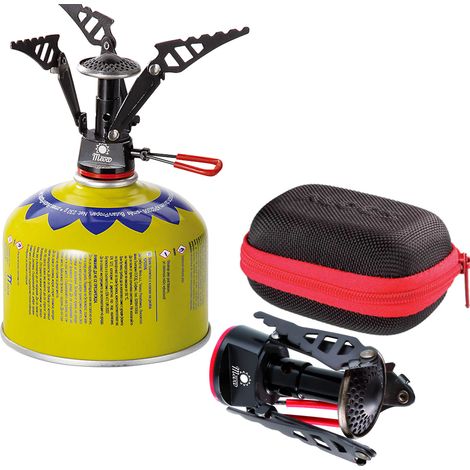 Le réchaud touristique le plus léger pour cartouches de gaz (valve ou filetage) SPARK 80grammes 2,6kW (1/5)