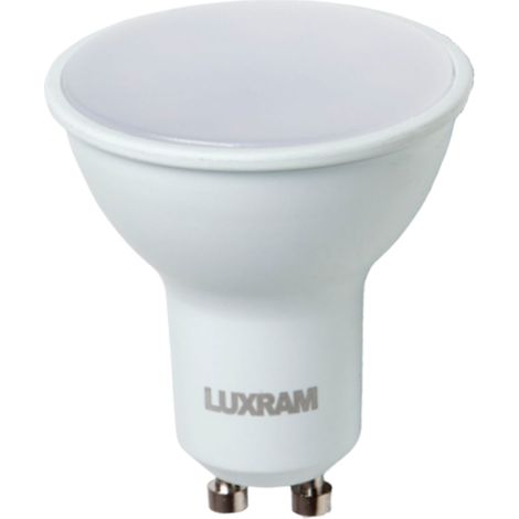 Bombilla gu10 hivision led 8w 6400k 800lm 400cd 100°blanca-a+