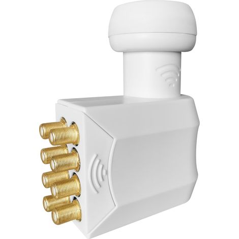 Decodificador Megasat HD-Profi ganancia 60 dB factor ruido 0,1 dB