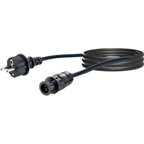 Schwaiger Anschlusskabel schwarz 5 Meter für Photovoltaik (1/3)