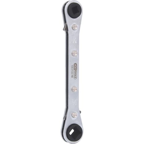 KS Tools 130.0122 Llave de carraca reversible de acero (1/3)