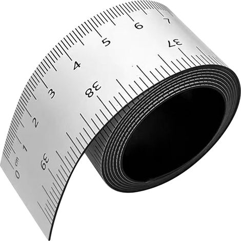 Règle Magnétique Flexible Règle De Mesure De 1 M Avec Pouces Et Centimètres Ruban À Mesurer Flexible Pour Tableau Blanc Ateliers Machine À Fraiser Scie Sur Table Table D Artisan Établi (1/5)