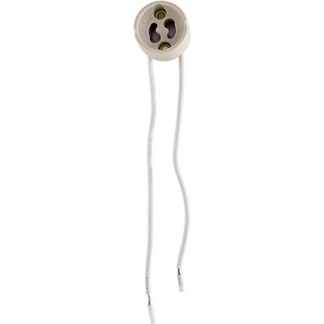Douille ceramique GU10 CL1 avec câble Miidex Lighting®