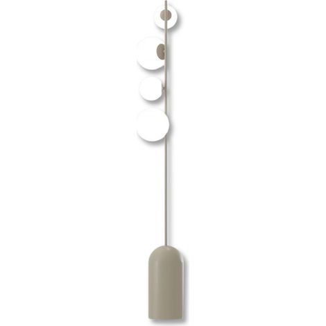 Lampada da terra moderna beige 4 sfere G9 Emibig ETNO (1/4)