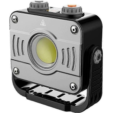 Lampe de travail puissante à LED COB, lampe de camping/tente rechargeable, étanche, lanterne de secours portable WHBYV (1/4)