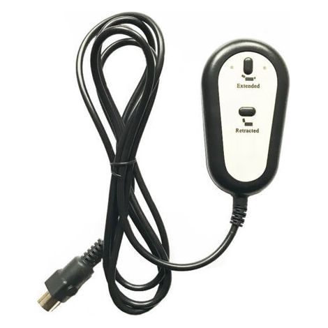 Recliner Manual Controller with Retracted and Extended Buttons for Electric Sofa, Easy Installation and Operation, 4 Core Wire (1/4)