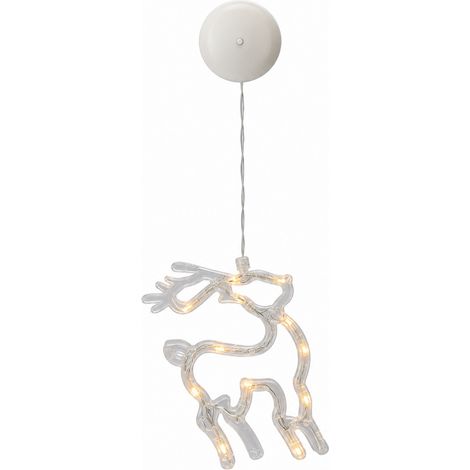 Aga Décoration de Noël LED suspendue pour fenêtre Renne (1/5)
