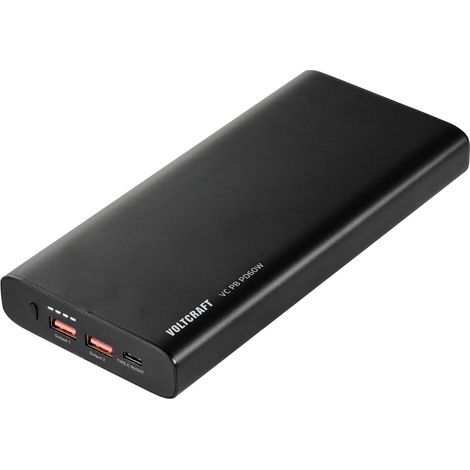 [GEBRAUCHT] B-Ware Voltcraft Powerbank 26800 M Ah Quick Charge 3.0 Power Delivery 3.0 Li Ion Schwarz