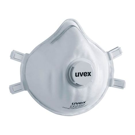 uvex silv-Air classic 2310 8762310 Masque anti poussières fines avec valve FFP3 D 15 pc(s) EN 149:2001 + A1:2009 DIN 14 (1/5)