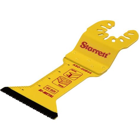 Starrett KSO-00B44 Flat-sided Bi-metal Oscillating Blade 55 x 44mm x 18 TPI (1/3)