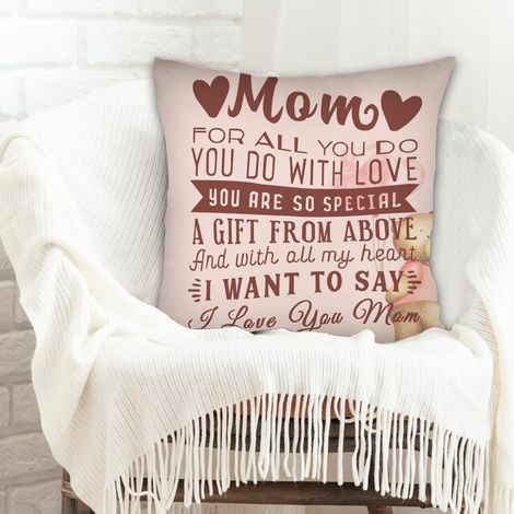 Housse de coussin résistant au lavage pour canapé chambre à coucher salon décoration de la saint-valentin