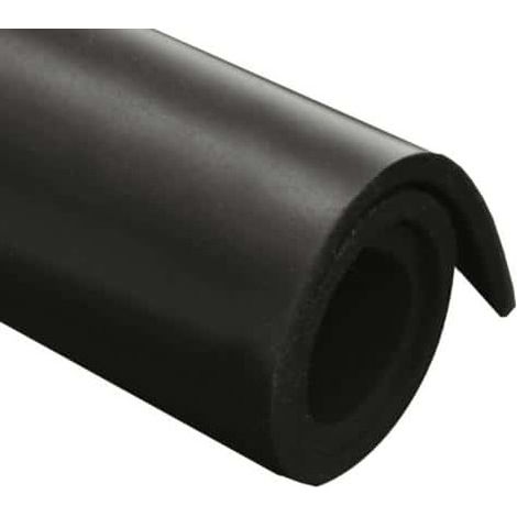 Neopren-Gummi-Blatt 2-lagig Leinwand 100x140cm 5mm Dicke