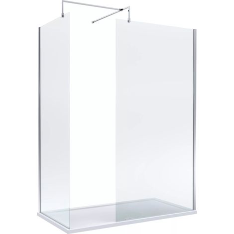 Balterley 1600x700 Wetroom Screen, Tray & Waste
