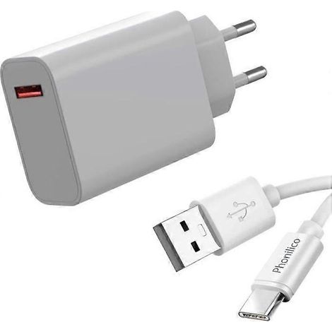 Chargeur rapide 33 W - USB-C - 1 mètre - Compatible avec A96/A95/A94/A76/A74/Reno6 Lite (1/5)