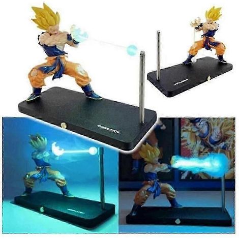 Veilleuse KameHameHa, décoration de bureau dynamique et détaillée, idéale pour les cadeaux et les collections. (1/5)