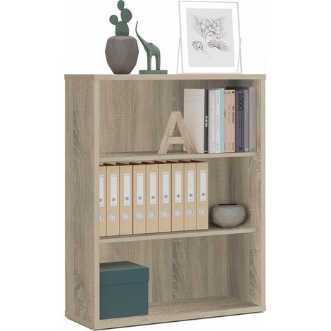 Étagère de bureau coloris Cambrian - Hauteur 99.5 x Longueur 75.5 x Profondeur 33 cm -PEGANE-