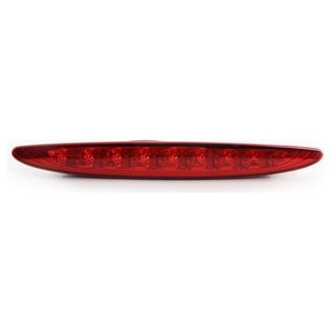 3ème feu stop de remplacement pour MINI Cooper 01-06 R50 R53, lentille transparente, monture haute rouge brillant (1/5)