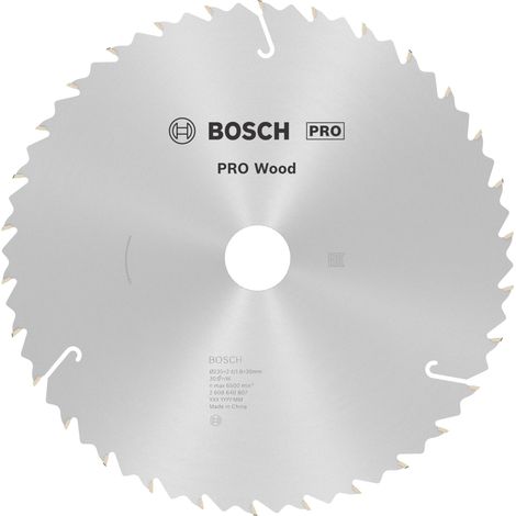 Bosch PRO Wood Kreissägeblatt, 235 x 2,4 x 30 mm, T30