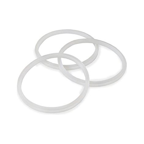 VERTES Set di 3 Anelli Guarnizione per insaccatrici (in Silicone di Alta QualitÃ  Guarnizione per Macchina Riempitrice Salsicce da 3, 5 e 7 litri) (1/2)