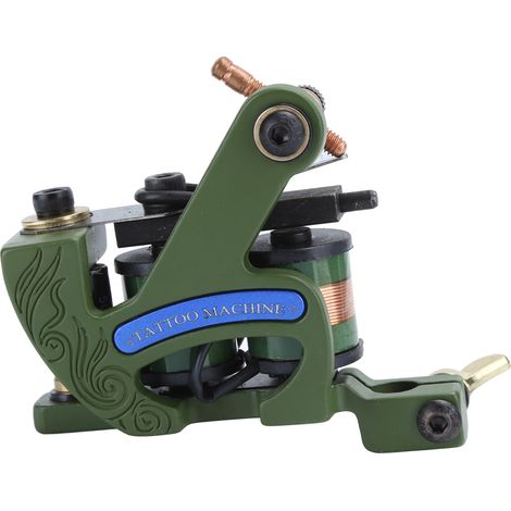 Machine à Tatouage Professionnelle Portable avec Moteur Puissant - Alliage Liner Shader 22026-2 (1/5)