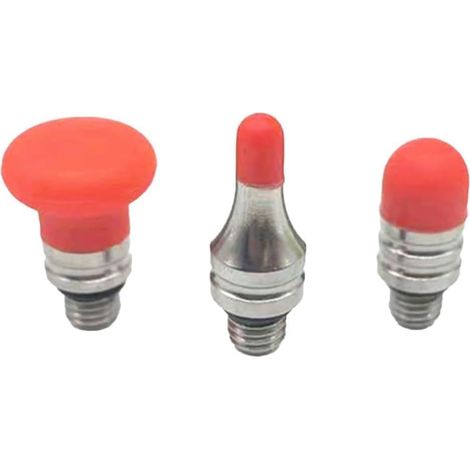Kit de réparation de bosses sans peinture 3 pièces, embouts de taraudage M8, outils de tête en plastique sans danger pour voiture, moto et appareils électroménagers (1/5)