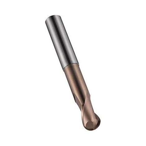 Fraiseuse à rayon S231 D.3mm, longueur d'insertion 21mm, HM TiSiN, Z.2 (1/4)